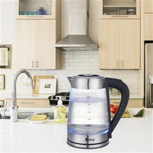 Load image into Gallery viewer, HD-250 110V 1500W 2.5L Electric Kettle with Blue Glass