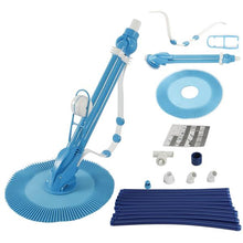 Load image into Gallery viewer, Auto Swimming Pool Cleaner with 10pcs Durable Hose Blue