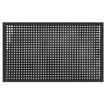 Load image into Gallery viewer, Bar Kitchen Industrial Multi-functional Anti-fatigue Drainage Rubber Non-slip Hexagonal Mat 150*90cm