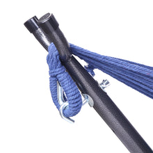 Load image into Gallery viewer, Portable Outdoor Polyester Hammock Set Blue & Green