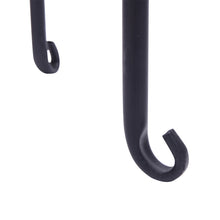 Load image into Gallery viewer, 4 Plant Shelves with 4-1 Round Pattern in Black Baking Paint (Yh-Cj009)