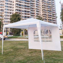 Load image into Gallery viewer, 3 x 3m Four Sides Portable Home Use Waterproof Tent with Spiral Tubes White