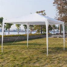 Load image into Gallery viewer, 3 x 3m Four Sides Portable Home Use Waterproof Tent with Spiral Tubes White