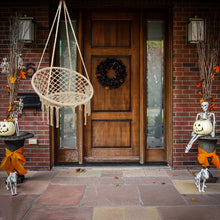 Load image into Gallery viewer, Round Tassel Cotton Sling Beige