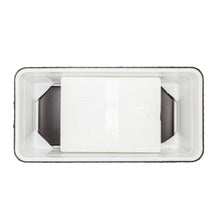 Load image into Gallery viewer, 80QT Rattan Square Legs Cooler with Shelf