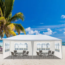 Load image into Gallery viewer, 10'X20' Outdoor Party Tent with 4 Removable Sidewalls, Waterproof Canopy Patio Wedding Gazebo, White