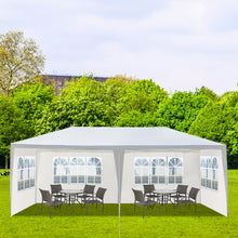 Load image into Gallery viewer, 10'X20' Outdoor Party Tent with 4 Removable Sidewalls, Waterproof Canopy Patio Wedding Gazebo, White