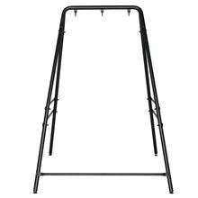 Load image into Gallery viewer, 133*137*180cm Wrought Iron Four-Legged Standing 200kg Three Rings Hanging Chair Frame Black
