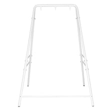 Load image into Gallery viewer, 133*137*180cm Wrought Iron Four-Legged Standing 200kg Three Rings Hanging Chair Frame White