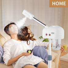 Load image into Gallery viewer, 2 in 1 Facial Steamer with 3X Magnifying Lamp, Esthetician Steamer Professional Aromatherapy Humidifier Face Spa Mist Steam for Home Beauty Salon, Personal Skin Care Deep Cleaning