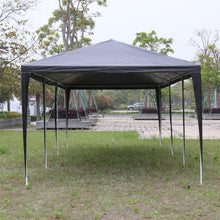 Load image into Gallery viewer, 10'x30' Outdoor Party Tent with 8 Removable Sidewalls, Waterproof Canopy Patio Wedding Gazebo, Black