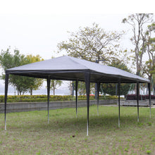 Load image into Gallery viewer, 10'x30' Outdoor Party Tent with 8 Removable Sidewalls, Waterproof Canopy Patio Wedding Gazebo, Black