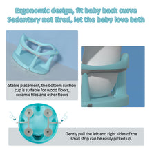 Load image into Gallery viewer, Baby Bath Seat,Baby Bath Chair, Newborn Shower Seat Bathtub Seat Cushion Children's Wrap-Around Shower Chair for 6 Months&Up (Cyan)