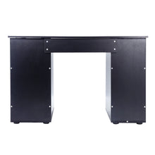 Load image into Gallery viewer, 15mm MDF Portable 1pc Door with 3pcs Drawers Computer Desk (A Box) Black