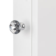 Load image into Gallery viewer, Double Door Mirror Indoor Bathroom Wall Mounted Cabinet Shelf White