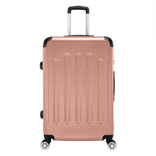 Load image into Gallery viewer, 3-in-1 Portable ABS Trolley Case 20" / 24" / 28" Rose Gold