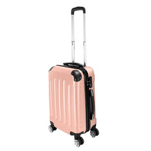 Load image into Gallery viewer, 3-in-1 Portable ABS Trolley Case 20" / 24" / 28" Rose Gold