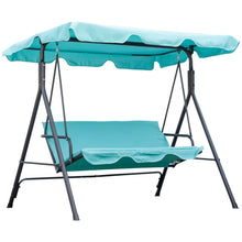 Load image into Gallery viewer, 3-Seat Patio Swing Chair