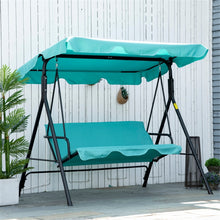 Load image into Gallery viewer, 3-Seat Patio Swing Chair