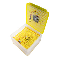 Load image into Gallery viewer, 112-Egg Practical Fully Automatic Poultry Incubator Yellow & Transparent