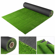 Load image into Gallery viewer, Realistic Synthetic Artificial Grass Mat 65x 5ft with 3/8" grass blades height Indoor Outdoor Garden Lawn Landscape Turf for Pets,swimming pools, gardens, schools, Faux Grass Rug with Drainage(No ship