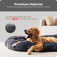 Load image into Gallery viewer, Dog Bed Large Sized Dog, Fluffy Dog Bed Couch Cover, Calming Large Dog Bed, Washable Dog Mat for Furniture Protector,Perfect for Small, Medium and Large Dogs and Cats ,Deep Grey(Unable to ship on week