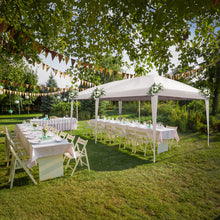 Load image into Gallery viewer, 3 x 6m Two Windows Practical Waterproof Folding Tent White