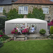 Load image into Gallery viewer, 3 x 6m Two Windows Practical Waterproof Folding Tent White