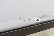 Load image into Gallery viewer, Patio Pergola 9 x 11ft Arched Gazebo with Waterproof Sun Shade Shelter Awning Steel Frame Grape Gazebo for Garden Backyard -Grey