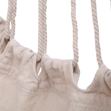 Load image into Gallery viewer, Pillow Tassel Hanging Chair Beige
