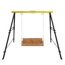 Load image into Gallery viewer, Swing Sets for Backyard, Outdoor Porch Swing Frame, Hammock Chair Stand Only, Max Load 550Lbs A-Frame Swing Stand, Swing Set for Patio, Playground, Park, Swing not Include