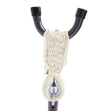Load image into Gallery viewer, Hammock Set (Hammock Frame Small Color Bar Hammock) Natural Rope