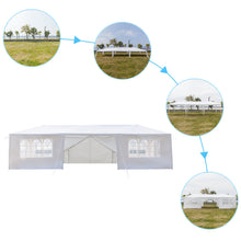 Load image into Gallery viewer, 3 x 9m Eight Sides Two Doors Waterproof Tent with Spiral Tubes