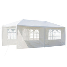 Load image into Gallery viewer, 3 x 6m Four Sides Waterproof Tent with Spiral Tubes White