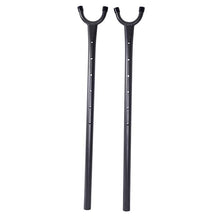 Load image into Gallery viewer, Hammock Accessory Portable Hammock Stand Black Background & Silver Flower