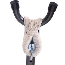 Load image into Gallery viewer, Professional Black & Silver Flowers Hammock Stand with Polyester Coffee Stripe Hammock