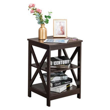 Load image into Gallery viewer, Double Cross Edge Table Coffee