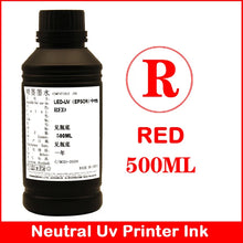 Load image into Gallery viewer, Uv Ink for Uv Flatbed Printer for Eps XP600 DX5 DX7 L805 I3200 I1600 DX10 1390 Tx800 Head Printer Hard Soft Neutral Uv Dtf Ink