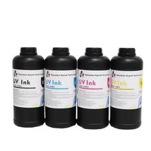 Load image into Gallery viewer, 1L Soft Hard Neutral UV Ink for Epson I3200 toshiba Ricoh Gen5 UV Inkjet Printer Uv Flexo Ink