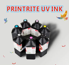 Load image into Gallery viewer, USA Warehouse Environmental UV Ink CMYK+W Lc Lm 1000ml for Labels and Packaging Printing UV Inkjet Printer Ink Fast Drying