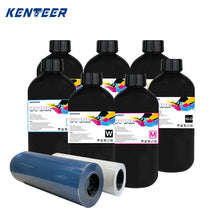 Load image into Gallery viewer, Colourful UV Dye Pigment Ink High Quality Digital Printing Result 1000ml Compatible UV Ink Digital Printers Printer Ink Uv Vinil