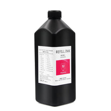 Load image into Gallery viewer, Ocbestjet 1000ML Hard Soft UV Ink for Epson 1390 L800 1400 1410 1430 TX800 XP600 L1800 600 UV LED Printer