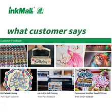 Load image into Gallery viewer, InkMall Eco Friendly UV Curable Ink for Ricoh Gen5 / Gh2220 Wide Format UV Flatbed Printer for Soft and Hard Materials