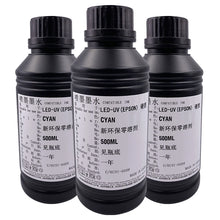 Load image into Gallery viewer, 500ML High Quality Uv Led Ink for EPSON DX5DX7TX800XP600 Printhead