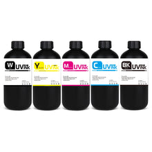 Load image into Gallery viewer, 1000ML High Quality DTF Printer UV Ink for EPSON 1390 L800 1400 1410 1430 TX800 TXP600 L1800 UV DTF Transfers