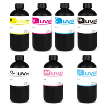 Load image into Gallery viewer, 1000ML High Quality DTF Printer UV Ink for EPSON 1390 L800 1400 1410 1430 TX800 TXP600 L1800 UV DTF Transfers