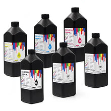 Load image into Gallery viewer, Supercolor High Quality LED XP600 Hard UV Ink 1000ML T Series UV Ink for Epson DX5 DX7 XP600 TX800 Printers Water Based Ink