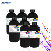 Load image into Gallery viewer, Colourful UV Dye Pigment Ink High Quality Digital Printing Result 1000ml Compatible UV Ink Digital Printers Printer Ink Uv Vinil