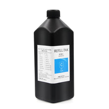 Load image into Gallery viewer, Ocbestjet 1000ML Hard Soft UV Ink for Epson 1390 L800 1400 1410 1430 TX800 XP600 L1800 600 UV LED Printer