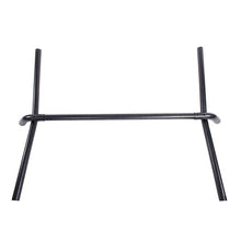 Load image into Gallery viewer, Hammock Accessory Portable Hammock Stand Black Background & Silver Flower